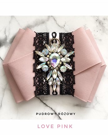 Brosza z kolekcji LOVE PINK  Kameleon New!, Pudrowy Różowy