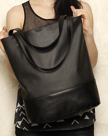 Shopper bag xl czarna, hairoo