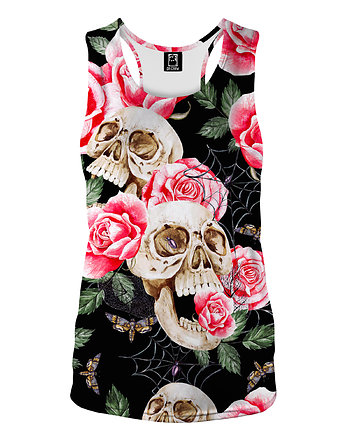 DR.CROW Bokserka Damska Skull Roses, DrCrow