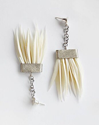 PIÓRKO kolczyki, Katarzyna Kaminska ART