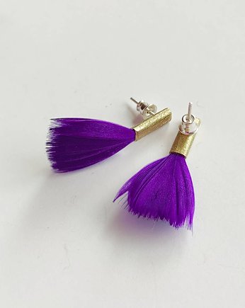 PIÓRKO kolczyki, Katarzyna Kaminska ART