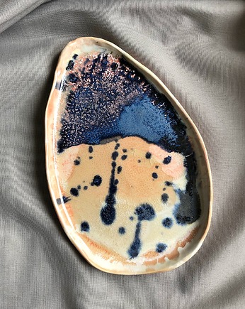 Talerzyk ceramiczny abstrakcja, Gleeme