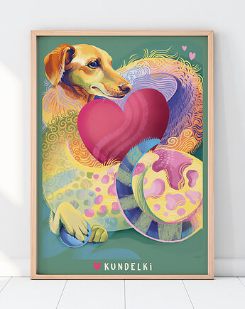 Plakat Kocham Kundelki II, Kasia Masala