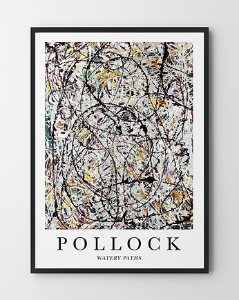 Plakat Pollock Watery Paths, HOG STUDIO