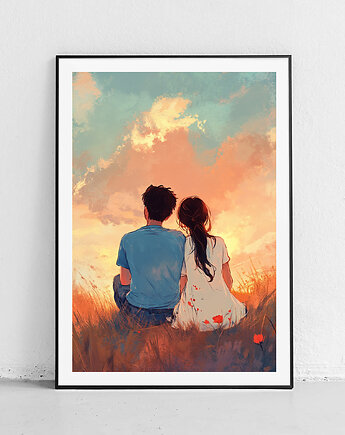 Plakat Razem na tle nieba, Harvest Maison