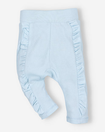 Spodnie niemowlęce SUNNY z bawełny organicznej dla dziewczynki, Nini