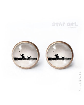 Prezent w bombce Star Girl Classic kot, mini wkręty, Ewa Saj Fotografie