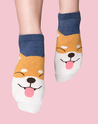 Skarpetki  z psem Shibą, CandySox