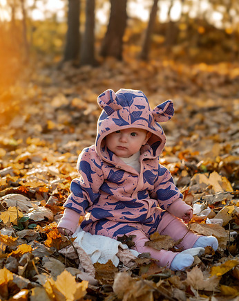 Kombinezon Uszaty Gąski na Różu, ZZZforKIDS