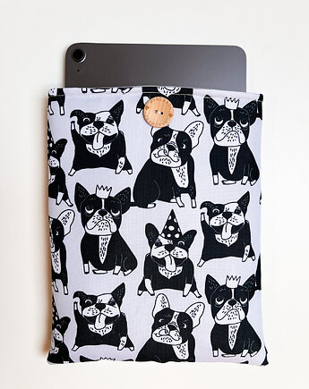 Etui na książkę i tablet w pieski, personalizacja, wodoodporne, Gucia Design