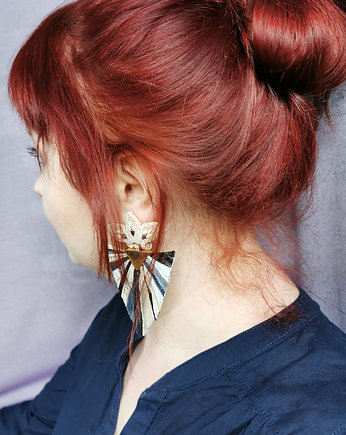 Kolczyki ,,Nenuphar  Classic", Milame Soutache