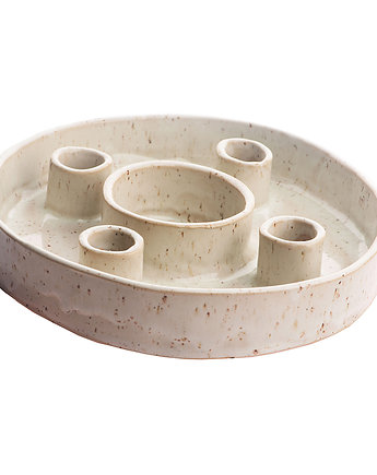 Patera / świecznik ceramiczny, Ceramika SPK