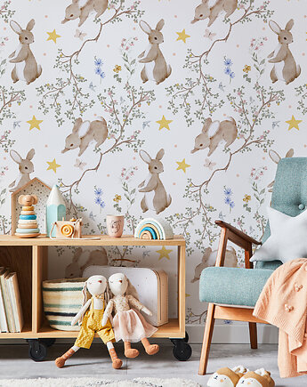 Tapeta Króliczki, Bluebird Design