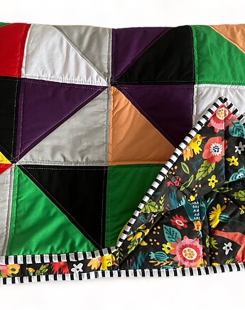 Narzuta patchwork FAN 140x200 cm, Dom Artystyczny