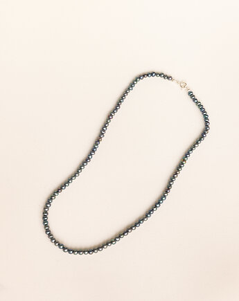 CIEMNA PERŁA srebro / naszyjnik, Magdalena Paszkiewicz Jewellery
