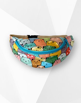 Nerka dziecięca saszetka kotki kolorowe, Zdunetti