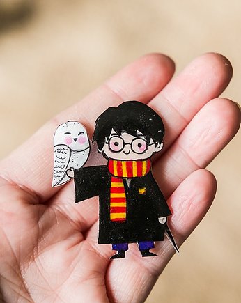 Broszka  Harry Potter, Pintura