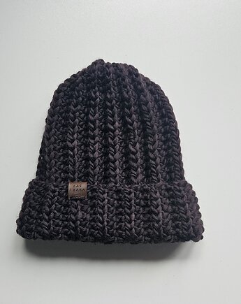 Czapka wełniana brązowa, Las i Łąka