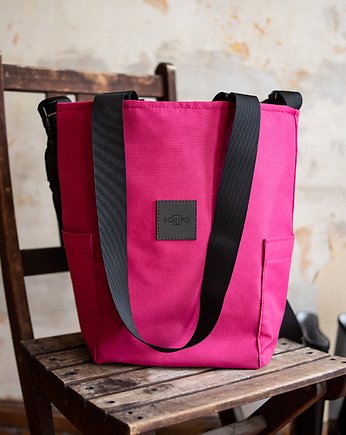Torbo-plecak fotograficzny Różowa codura wodoodporny plecak na aparat, equipo