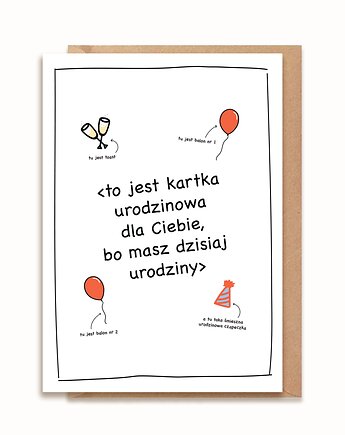 Kartka urodzinowa, brzydkieplakatyagaty