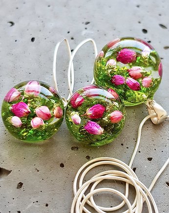 zestaw-wrzos z mchem, Grol Jewellery