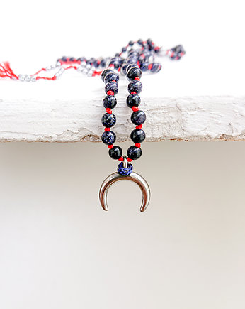GYPSY MOON naszyjnik  z  Nocą Kairu * księżyc, NOMAD ACCESSORIES