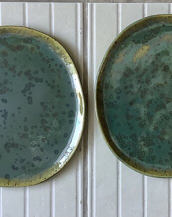 Duże talerze ręcznie robione, Ceramystiq