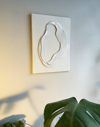 Obraz strukturalny "Water Shapes I", Lekkie Studio