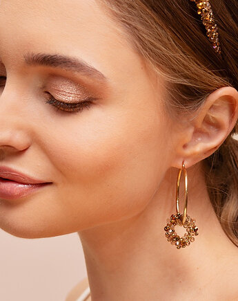 Kolczyki Golden Circles, Republika jewelry