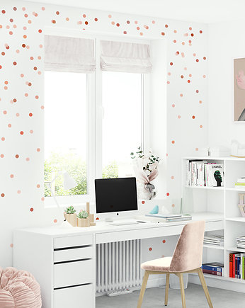 Tapeta dla dzieci  Kropki Koralowe ( Coral Dancing Dots ), Humpty Dumpty Room Decoration