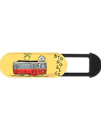 Zaślepka na kamerę laptopa, Bydgoszcz Tramwaj, zasłonka na kamerę, Gliniana Kura