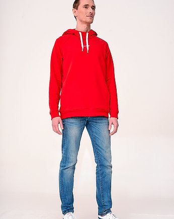 Hoodie Garda Red, FajnieBrand