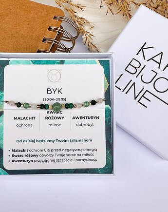 Bransoletka dla zodiakalnego BYKA, KaroBijouLine