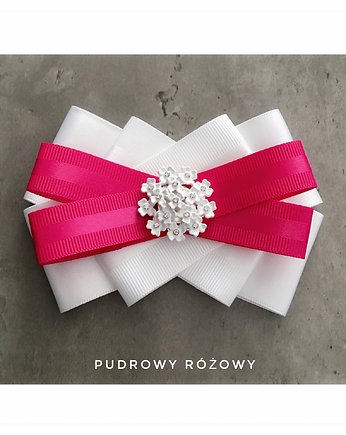 Brosza ze ślicznymi kwiatkami New, Pudrowy Różowy