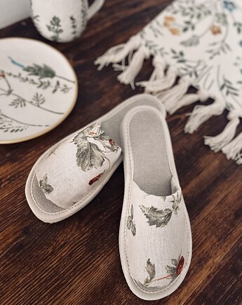 Kapcie dla niej Poziomki dzień mamy, Apollie&co