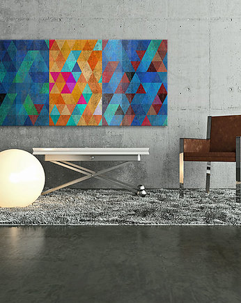 OBRAZ NA PŁÓTNIE - ABSTRAKCJA - 150x60cm, LUdesign gallery
