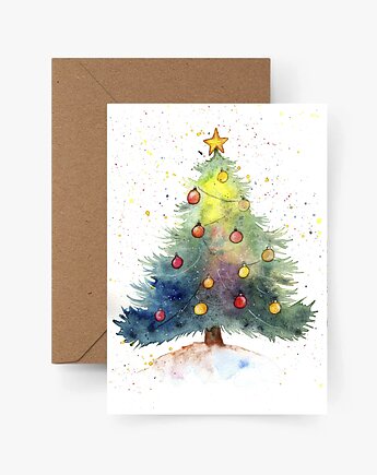 Zestaw 5 kartek świątecznych, Malgorzata Domanska