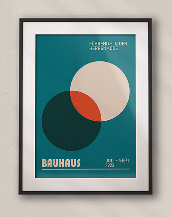 Minimalistyczny plakat - Bauhaus #21 - Do salonu, sypialni, biura, DAPIDOKA