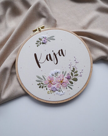 Tamborek z haftem ręcznym, studioNULA