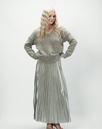 Alpaka sweter Mia - szary, YOU by Tokarska