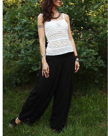Top boho ażur handmade, Mademoiselle Patrini