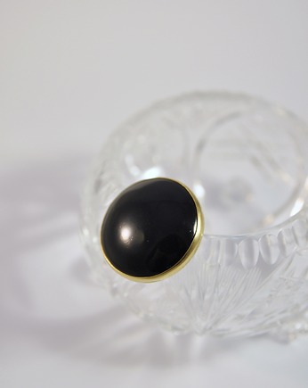 Broszka VINTAGE BLACK, CZARNECKA
