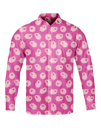 Koszula męska Różowa Świnia, EDYTAKLEIST
