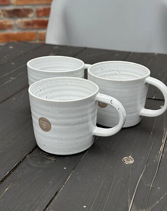 Kubek Ceramiczny Biały Milkyway 350 ml  SA, POTPOTSTUDIO