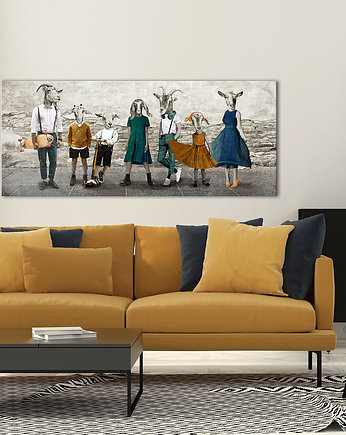 Obraz na płótnie -KOZŁOWSCY  147x60cm, LUdesign gallery