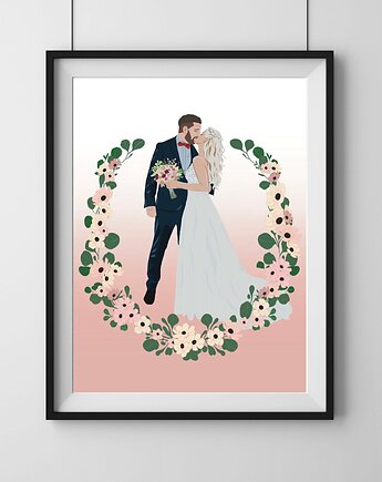 Plakat personalizowany (2 osoby), Maya Design