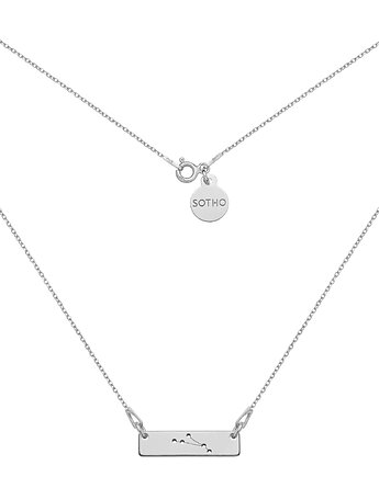 Srebrny naszyjnik z konstelacją Barana, SOTHO