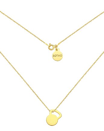 Złoty naszyjnik kettlebell, SOTHO