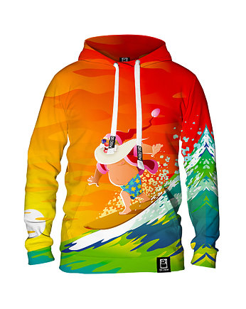 Damska Bluza z kapturem DR.CROW St Claus Surfing, DrCrow