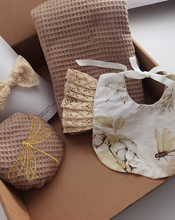 Personalizowany zestaw prezentowy (narodziny, Chrzest) - warianty kolory, Little Angels